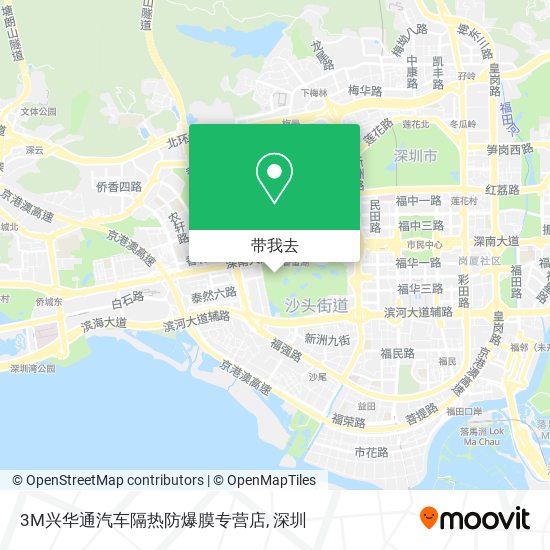 3M兴华通汽车隔热防爆膜专营店地图