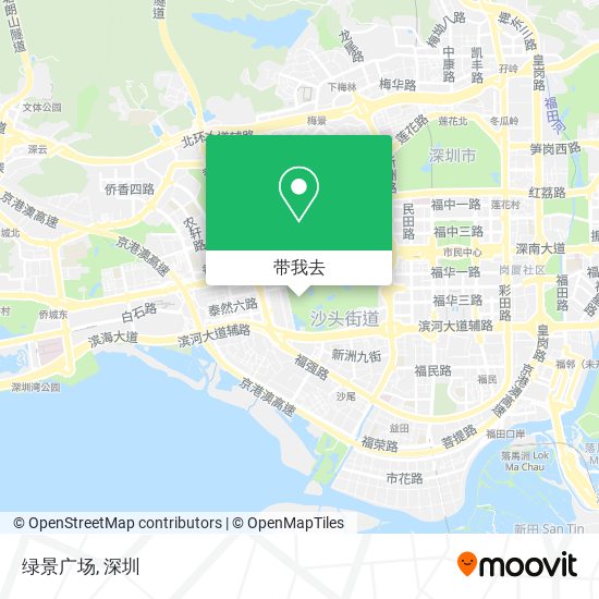 绿景广场地图