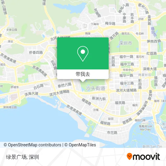 绿景广场地图