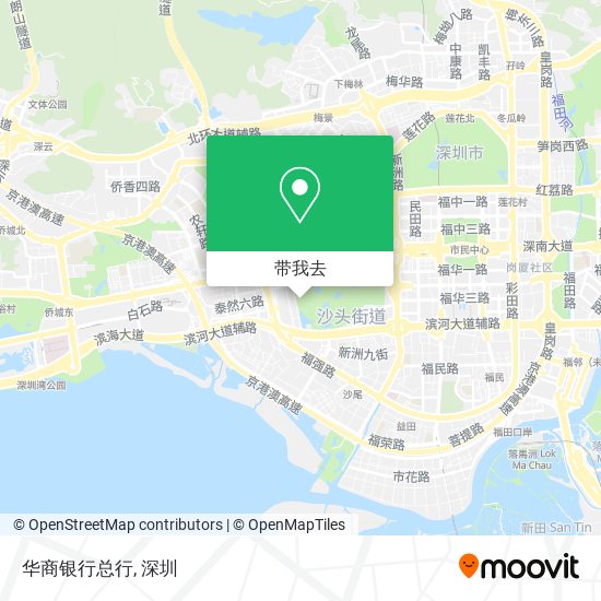 华商银行总行地图