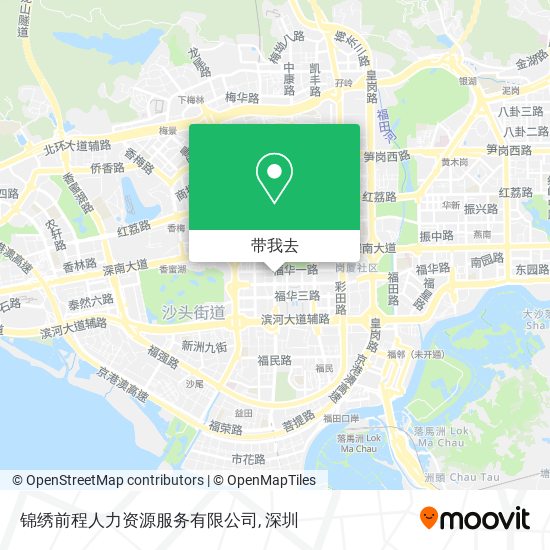 锦绣前程人力资源服务有限公司地图