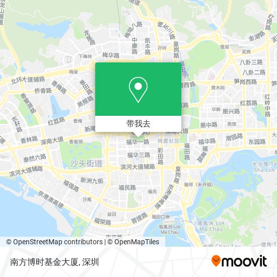 南方博时基金大厦地图