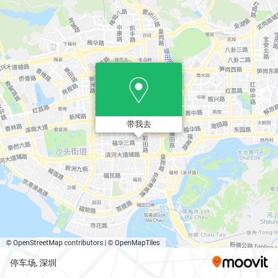 停车场地图