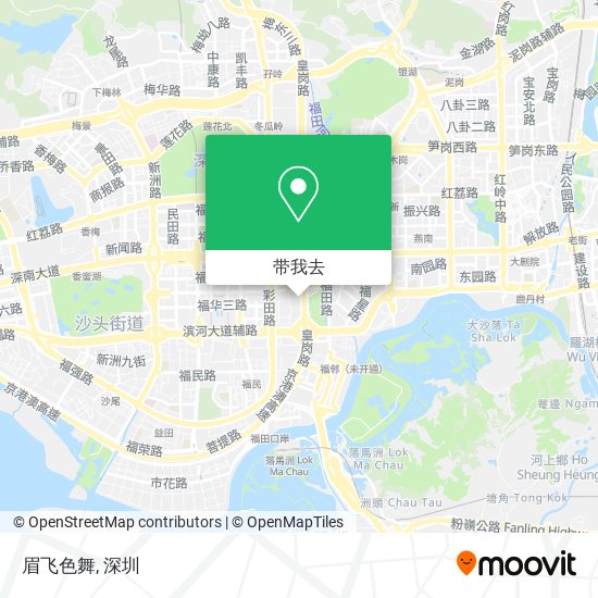眉飞色舞地图