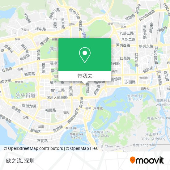 欧之流地图