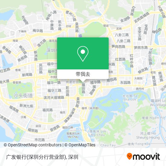 广发银行(深圳分行营业部)地图