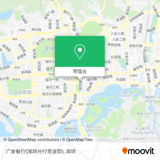 广发银行(深圳分行营业部)地图