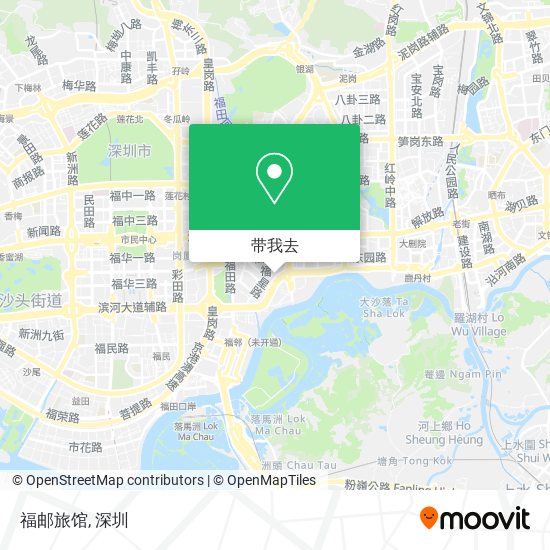 福邮旅馆地图