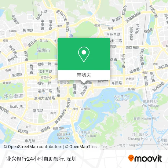 业兴银行24小时自助银行地图