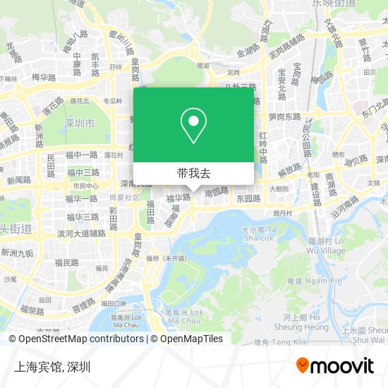 上海宾馆地图