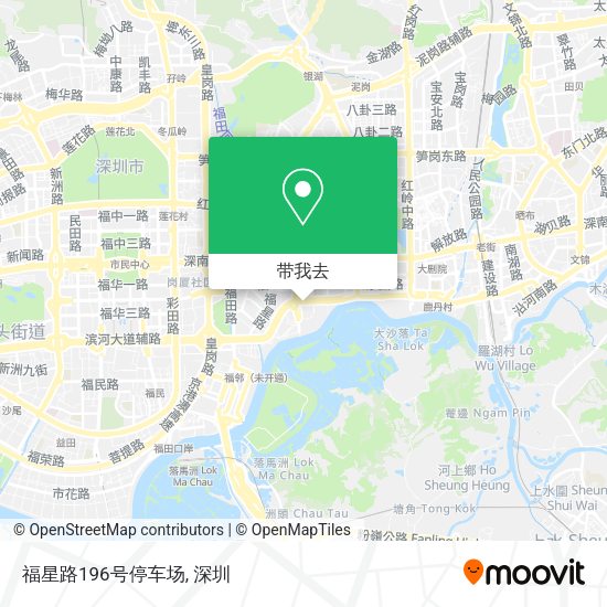 福星路196号停车场地图