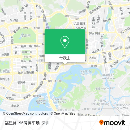 福星路196号停车场地图