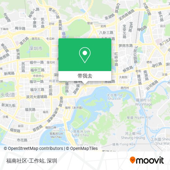福南社区-工作站地图