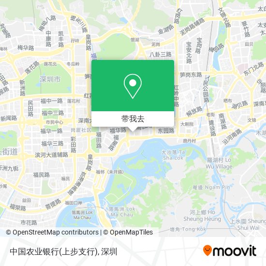 中国农业银行(上步支行)地图