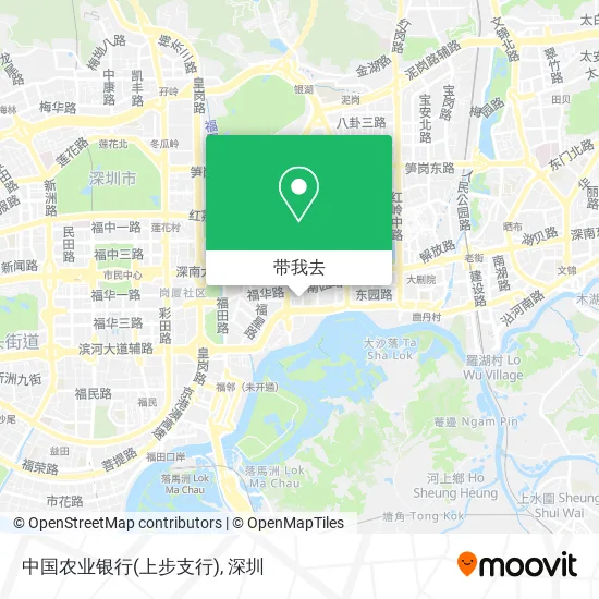 中国农业银行(上步支行)地图