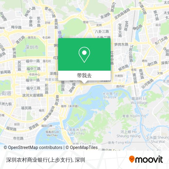 深圳农村商业银行(上步支行)地图