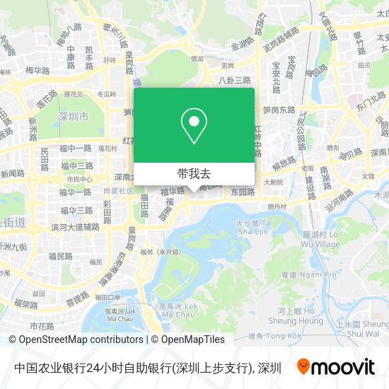 中国农业银行24小时自助银行(深圳上步支行)地图