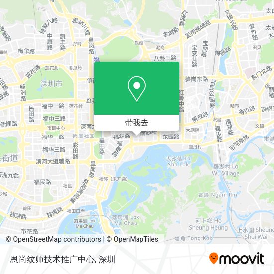 恩尚纹师技术推广中心地图