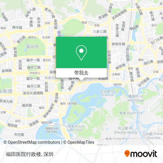 福田医院行政楼地图