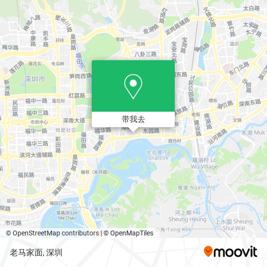 老马家面地图