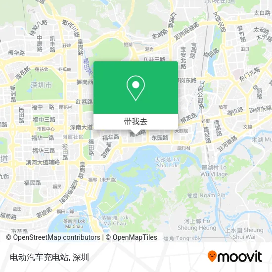 电动汽车充电站地图