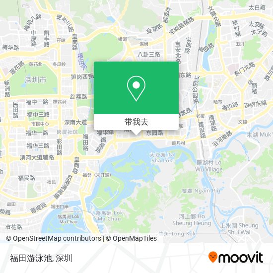 福田游泳池地图