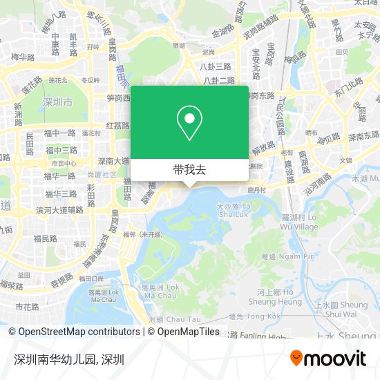 深圳南华幼儿园地图