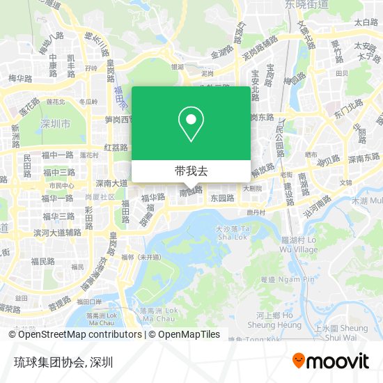 琉球集团协会地图