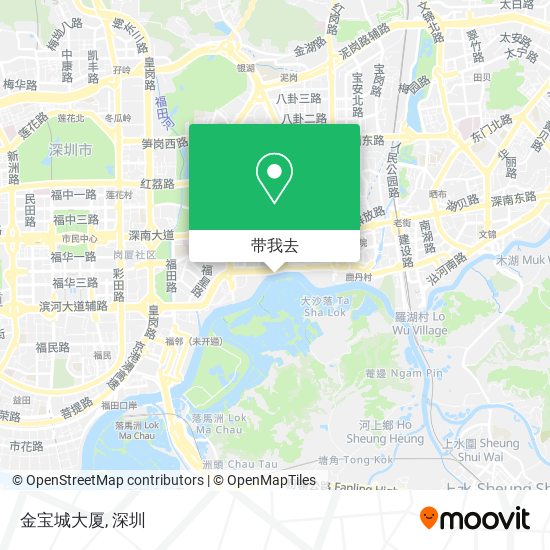 金宝城大厦地图