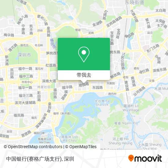 中国银行(赛格广场支行)地图