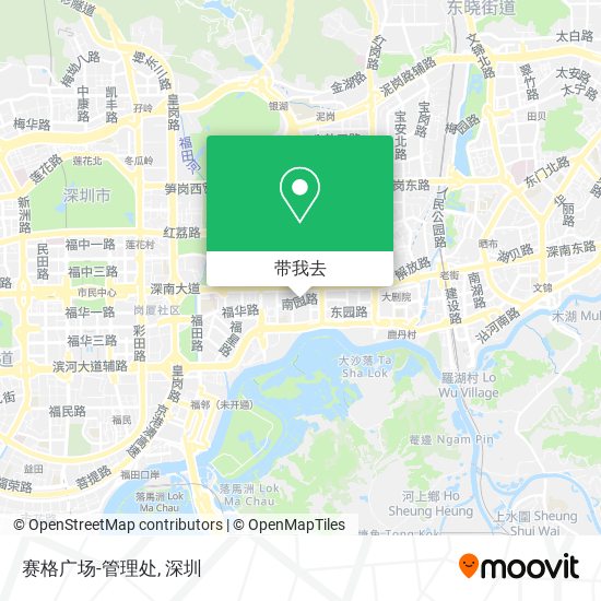 赛格广场-管理处地图