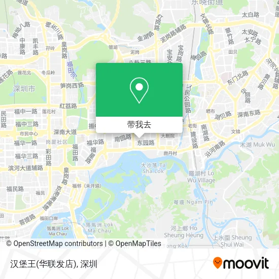 汉堡王(华联发店)地图