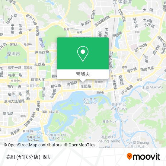 嘉旺(华联分店)地图