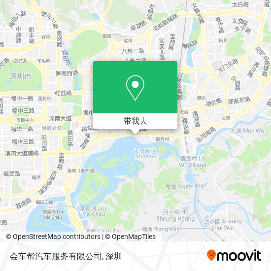 会车帮汽车服务有限公司地图