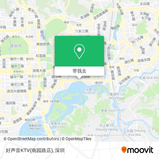 好声音KTV(南园路店)地图