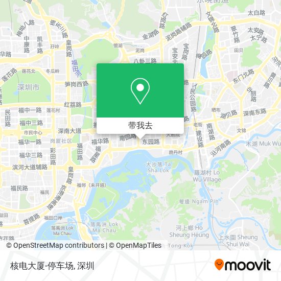 核电大厦-停车场地图