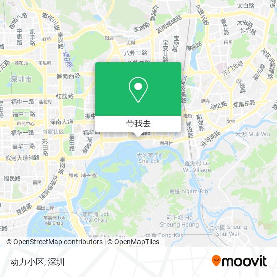 动力小区地图