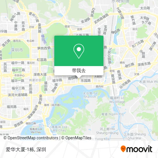 爱华大厦-1栋地图