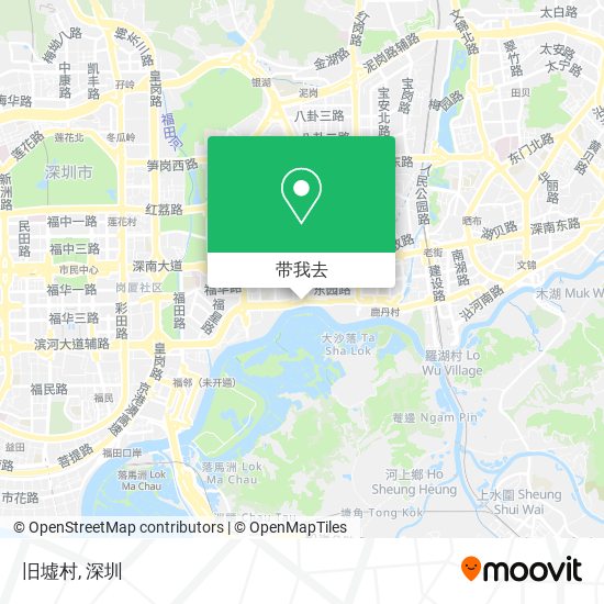 旧墟村地图