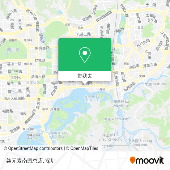 柒元素南园总店地图