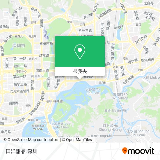 田洋甜品地图