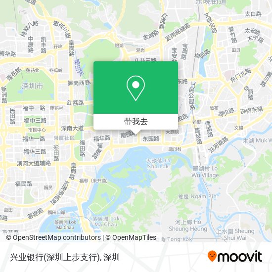 兴业银行(深圳上步支行)地图