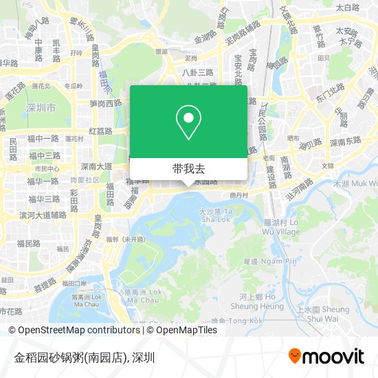金稻园砂锅粥(南园店)地图