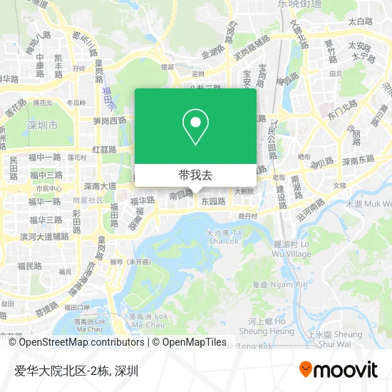爱华大院北区-2栋地图
