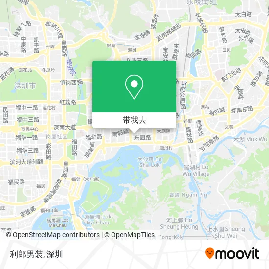 利郎男装地图