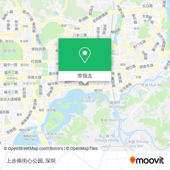 上步南街心公园地图