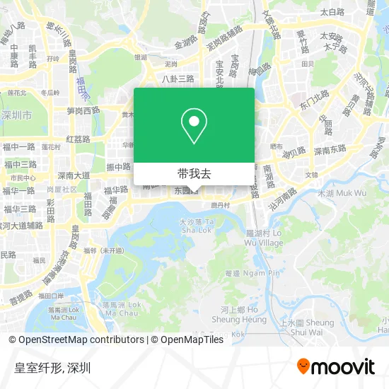 皇室纤形地图
