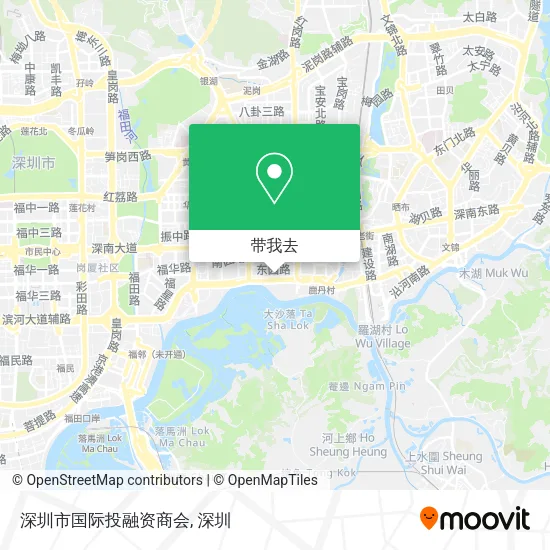 深圳市国际投融资商会地图