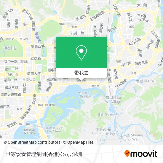世家饮食管理集团(香港)公司地图