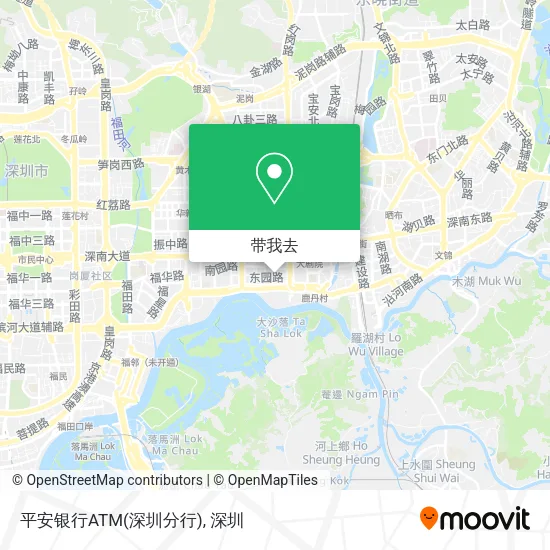 平安银行ATM(深圳分行)地图